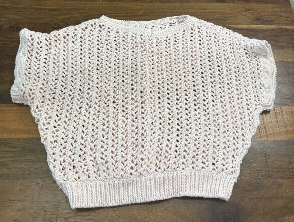 We The Free "Sophia" Sweater Tee Pink size XS